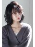 【上手く巻けない方もふわふわ女子に】艶デジタルパーマ＋似合わせカット＋TR