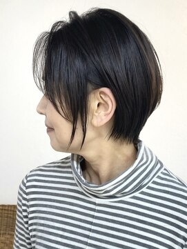 トト 船橋店(toto.) 黒髪/グレーベージュ/レイヤーロング/前髪パーマ[西船橋/津田沼]