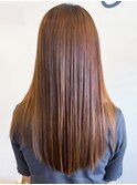 20代30代40代ナチュラルブラウン髪質改善カラー艶感ストレート
