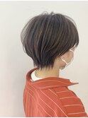 ショートボブ×ハイライト