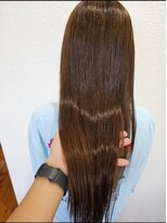 エイト オキナワ 沖縄新都心店(EIGHT okinawa)&nbsp;お客様スタイル_ブリーチ履歴×縮毛矯正【EIGHT　荒井】