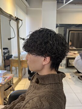 アイズ 海老名(AIZU) 波巻きツイストスパイラルパーマ　ツイストパーマ　メンズパーマ