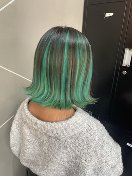 ブルー(BLUE.) アンブレラカラー