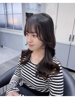 ロンドアヴァントゥス 池袋(Lond aventus) 韓国レイヤー/韓国風/ボブ/髪質改善/黒髪/ブリーチなし〔池袋〕