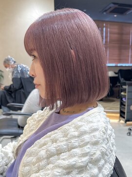 ヒビヲ(HIBIO) 中明度ミルクティーベージュワンブリーチダメージレスハイトーン