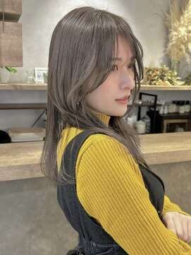 ディッセンバー 渋谷(December) オリーブグレージュ/ブリーチなしダブルカラー/学割U24