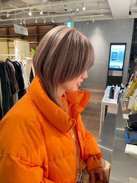 ヘアーエスクールシーユー 枚方T-SITE店(hair S.COEUR×Cu) ハイトーンカラー/ハイトーンヘア/ベージュカラー/ベージュヘア