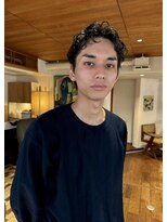 キャバノン(CABANON) メンズパーマスタイル