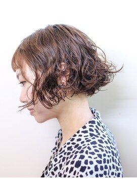 ルプラ ガーデン(le-pla garden) ショートボブ#ケアパーマ#ショートカット#簡単スタイリング#豊橋