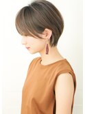 小顔ハンサムショート30代40代50代60代白髪マッシュショートボブ