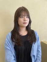 スニュウ(snuw)&nbsp;【snuw mina】レイヤーカット/ベージュカラー