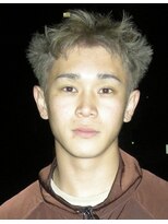 ヘアカロン 熊本本店(Hair CALON)&nbsp;メンズショートメンズダブルカラースパイキーショート熊本