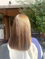 ココカラヘアー ニコ(cococara hair nico)&nbsp;ブリーチなし/ダブルカラー/トリートメント/ベージュ/韓国風