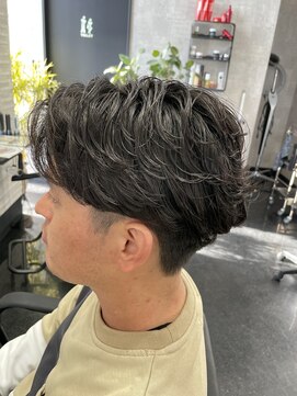 ミスタープラット(Mr.PLAT) メンズ　ニュアンスパーマ