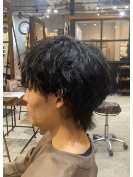 スペックホルダー(Spec Holder) マッシュウルフパーマ