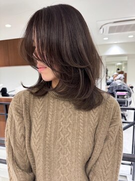 ジル ブラン 福岡(JIL BLAN) 大人可愛い30代40代50代レイヤー/ショートカット/レイヤーカット