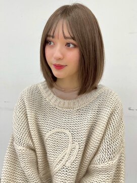 ユーフォリア 新宿通り(Euphoria) ナチュラルボブ×大人ショートボブ×小顔カット20代30代40代50代