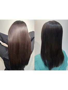 【本山駅徒歩4分/駐車場完備】髪の広がり、パサつきを何とかしたいというお悩みの方に!髪質改善/ヘッドスパ