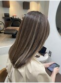 透明感カラー 表面ハイライト