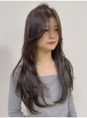 ロング/レイヤー/髪質改善/艶髪/地毛風ストレート