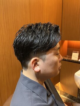 ヘアモード キクチ 銀座店 銀座　理容室　ナチュラルパーマ