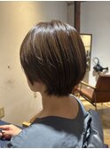 ショートボブ/くびれショート/ハンサムショート/顔周りレイヤー