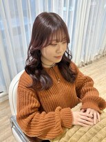 テトラ バイ ネオリーブ 横浜西口店(tetra by neolive)&nbsp;ピンクブラウン　暖色カラー Wカラー 艶髪 ロングレイヤー横浜★