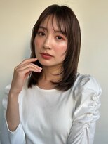 カバーヘア ブリス 大宮西口(COVER HAIR bliss) 大人可愛いココアグレージュウルフレイヤーp2大宮20代30代40代