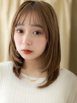 カバーヘアアンドスパ ブリス 浦和(COVER HAIR&SPA bliss) 細めハイライト前下がりレイヤーカットA3浦和20代30代