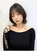 【大重】韓国風くびれボブ/新宿/髪質改善/ショート/縮毛矯正