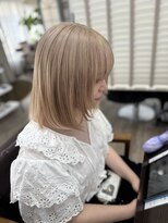 ラウラアンドロー(LAURA&RO)&nbsp;ミルクティーベージュダブルカラーインナーカラーケアブリーチ