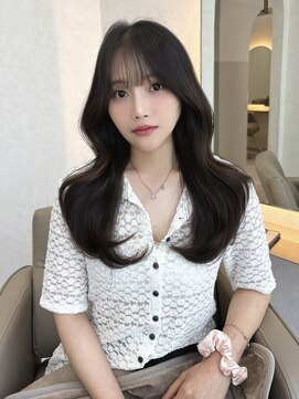 髪質改善＊顔周りカット＊暗めカラー＊美髪【Zina Maison札幌】