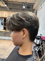 メンズココ メンズパーマ 韓国ヘア 日本橋店(MENS COCO)&nbsp;フェザーセンターパート