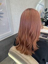 イリエヘア 川口(irier hair) 艶モテカラー☆ピンクベージュ