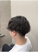 波巻きパーマ　1月