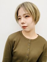 ドロップ(drop)&nbsp;シャンパンベージュショートカット2〈表参道/青山　drop〉