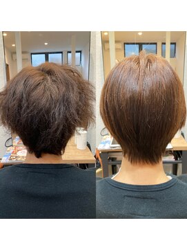 ヘアーグラン(Hair Gran.) ショート縮毛矯正