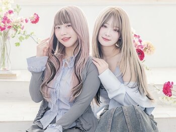 あるじゃんすー 京都店の写真/【シールエクステ40枚￥5998】SNSで流行りのハイトーン、韓国ヘアが得意な人気サロン★毛質/モチ/低価格◎