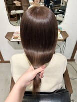 ルイ(ROUIS produced by LUCK 津田沼)&nbsp;ココアベージュ/ココアブラウン/艶カラー/イルミナカラー