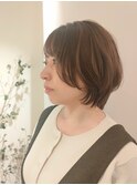 長めショートボブ