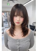 ★王道レイヤー×透明感グレージュカラー