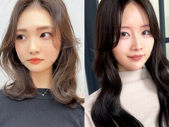 シエル 大名店(CIEL)の写真/大切なお顔まわりを似合わせ小顔に。韓国風×トレンドで可愛いを引き出す♪【お顔まわり得意Rena/mei】