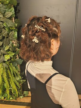コーパル(copal) ボブパーマ・ヘアアレンジ・結婚式・お呼ばれアレンジ