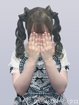 アールエーサロンモノクロ 秋葉原(RA SALON モノクロ) 【推し活ヘアメ】立体リボンツインヘア