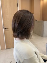 ジジ インターパーク 宇都宮(Gigi)&nbsp;切りっぱなしボブ/透明感カラー/宇都宮/インターパーク