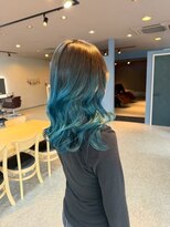 パーミルヘアーピピ(permille hair pipi)&nbsp;セミロング/グラデーション