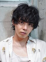 ライラ(Lyla)&nbsp;下北沢レイドバックマッシュウルフ｜黒髪パーマ