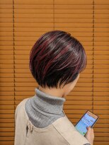 オーガニックエコ 川越(organic+eco)&nbsp;秋　20代30代大人かわいいショートカット　デザインカラー
