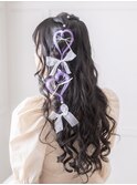 ハートの編みたらし♪