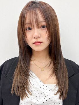 ソア 渋谷(soar) ブリーチなしカラー髪質改善トリートメント艶髪美髪透明感ロング